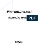 Epson FX-850 FX-1050 Service Manual