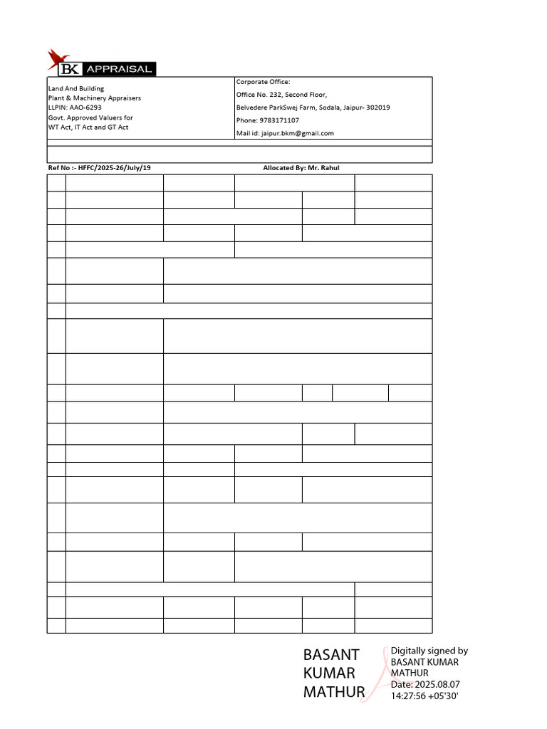 19 Papu Lal Plot No 30, Scheme Goverdhandham Nagar II A | PDF | Real ...