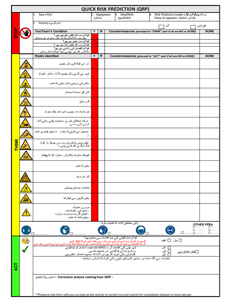 QRP New Template - Urdu | PDF