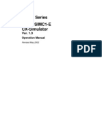 CS/CJ Series WS02-SIMC1-E CX-Simulator: Operation Manual