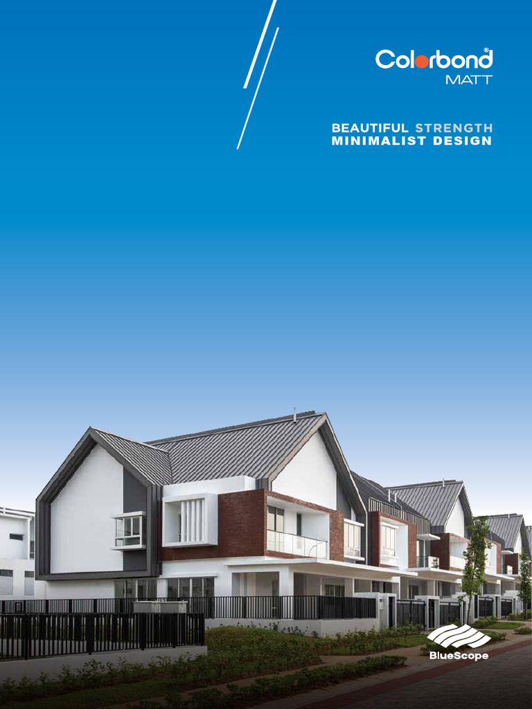 COLORBOND® MATT Steel for Architecture | PDF | Paint | Corrosion