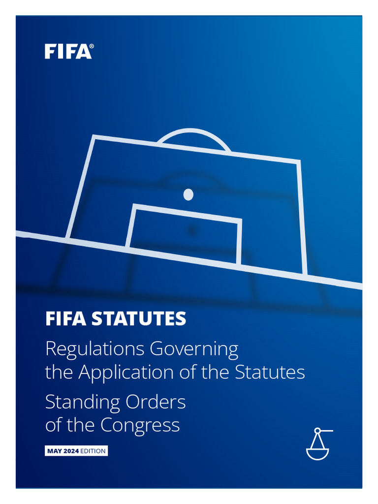 Fifa Statutes 2024 en v7 Print | PDF | Fifa | United States Congress