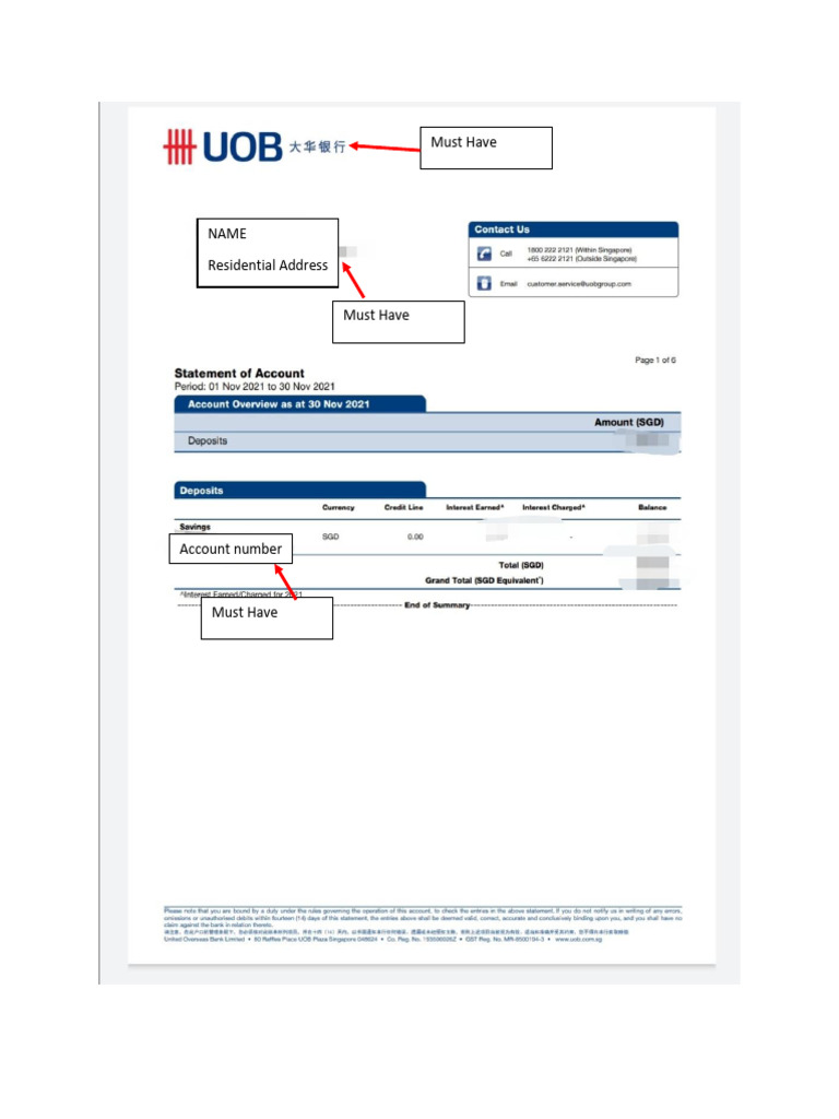 Bank Statement SAMPLE | PDF