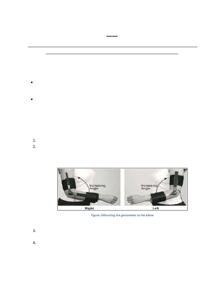 Measuring Elbow Joint Arc Length | PDF | Elbow | Angle
