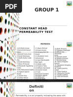 Constant Head Permeability Test Guide | PDF | Soil Mechanics ...
