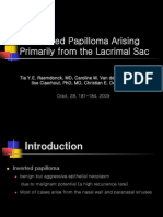 Inverted Papilloma Arising From Lacrimal Sac