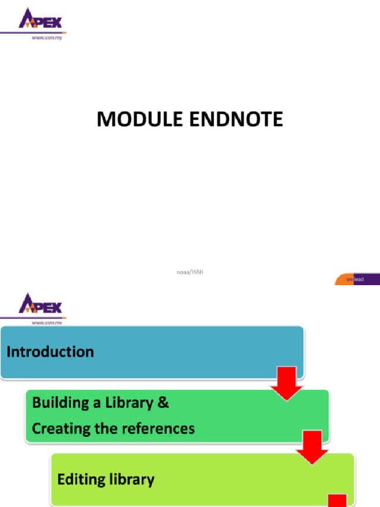 Endnote Training | PDF
