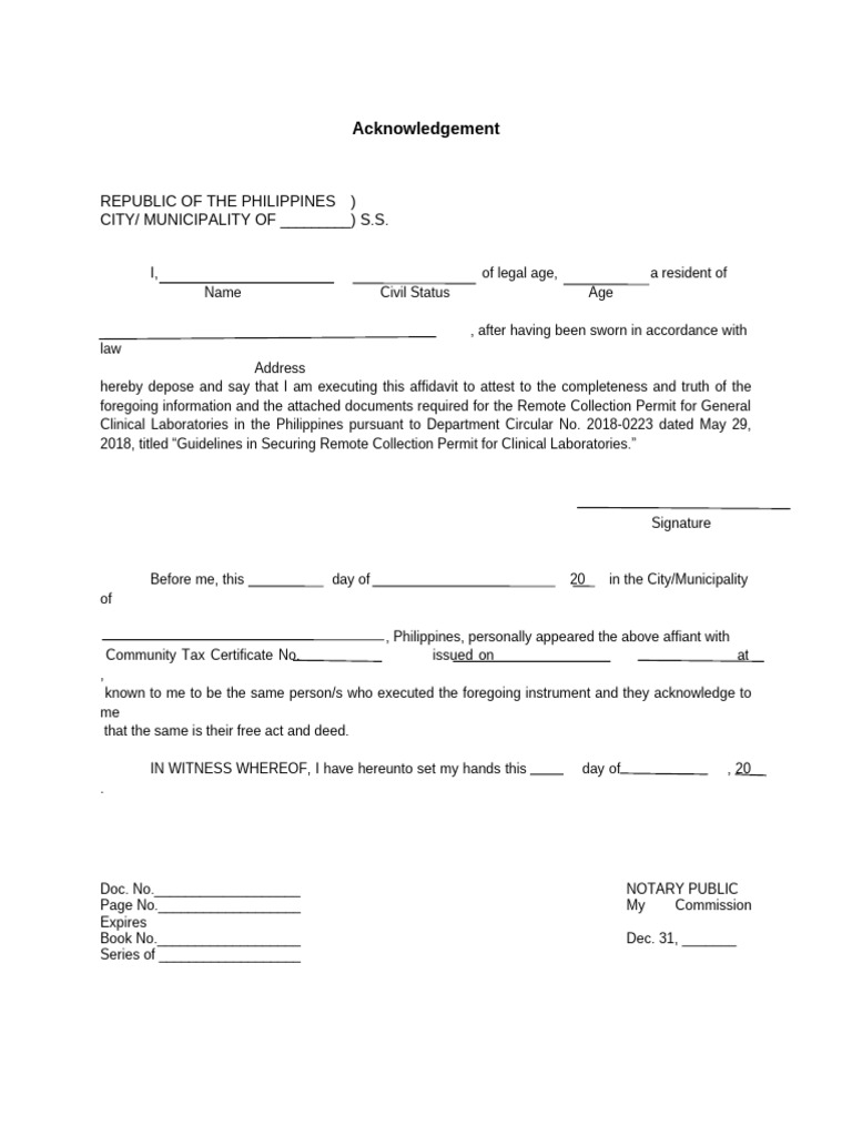 Acknowledgement | PDF