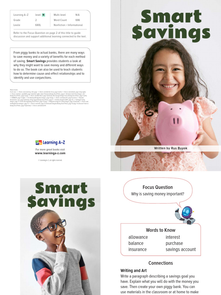 Smart Savings for Kids | PDF | Interest | Banks
