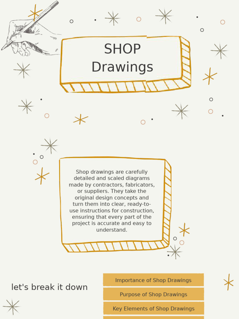 Understanding Shop Drawings Essentials | PDF | Engineering