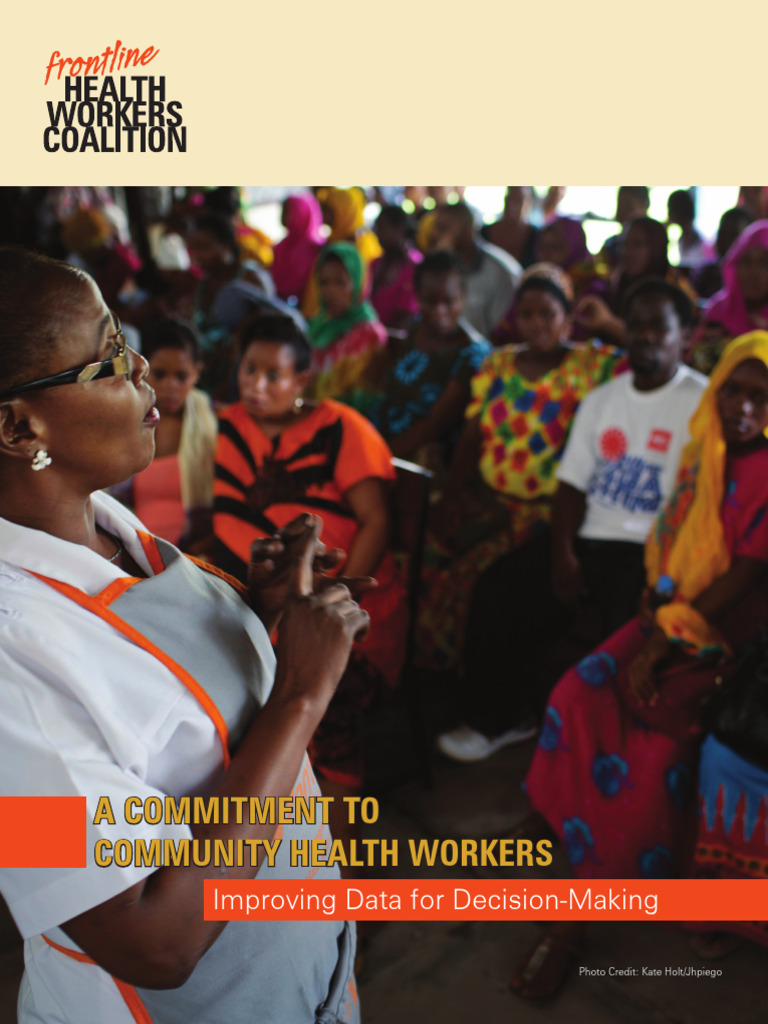Enhancing Community Health Worker Data | PDF | Millennium Development ...