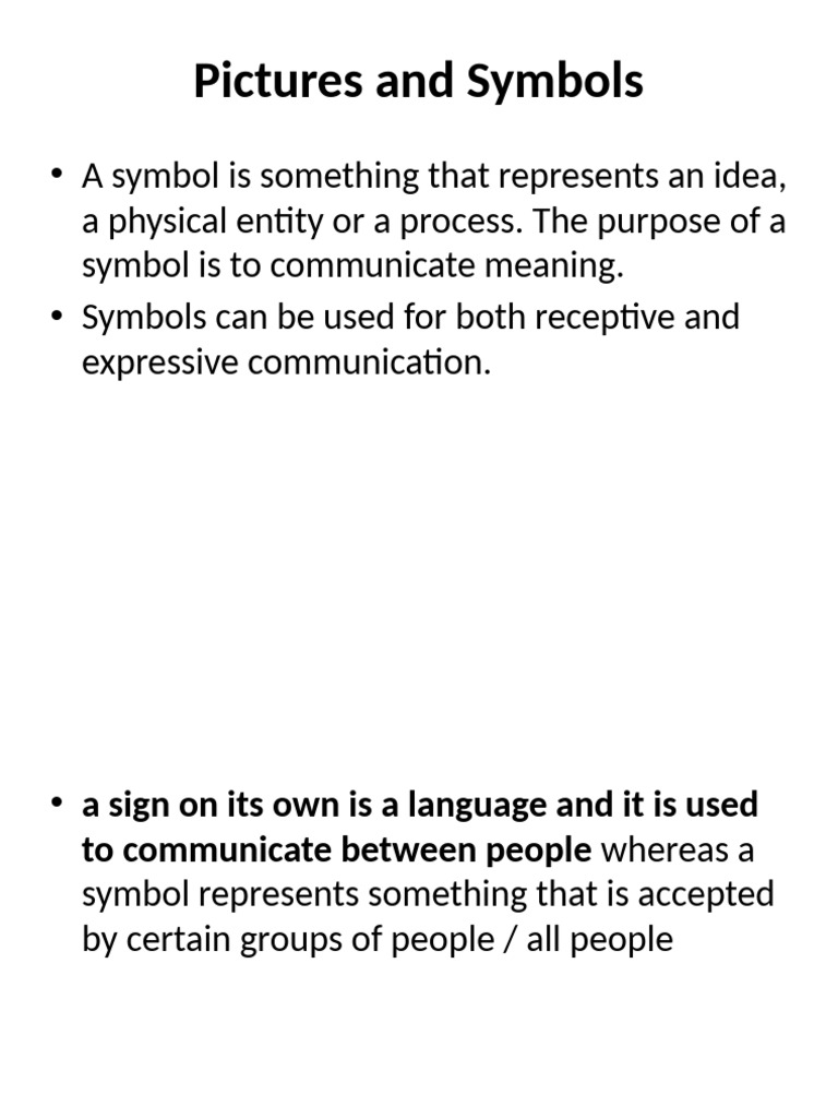 Understanding Symbols and Their Meanings | PDF