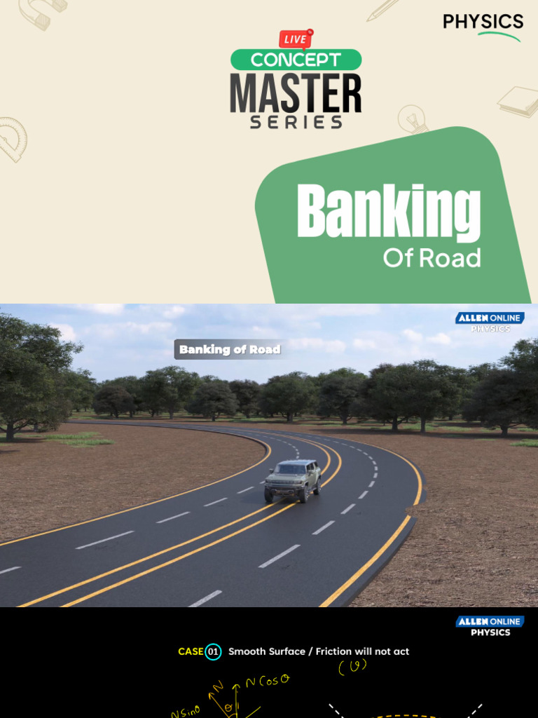 Banking of Road | PDF