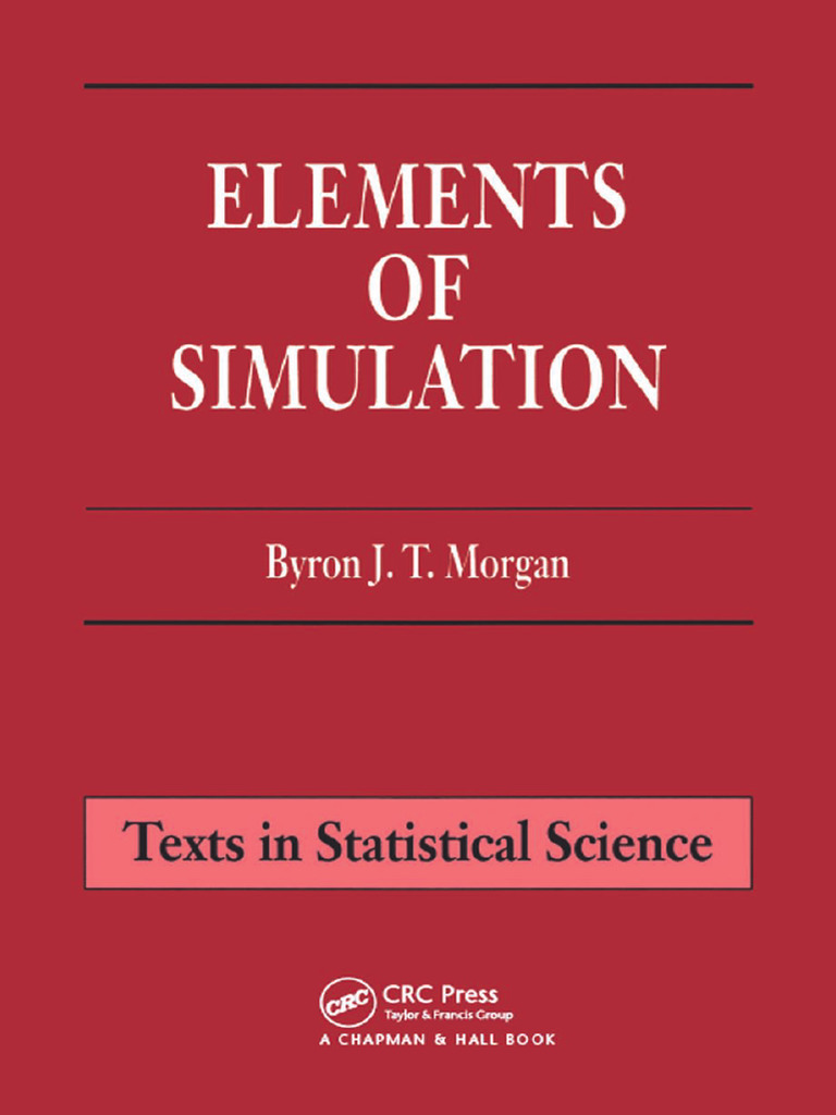 Elements of Simulation | PDF | Probability Distribution | Normal ...