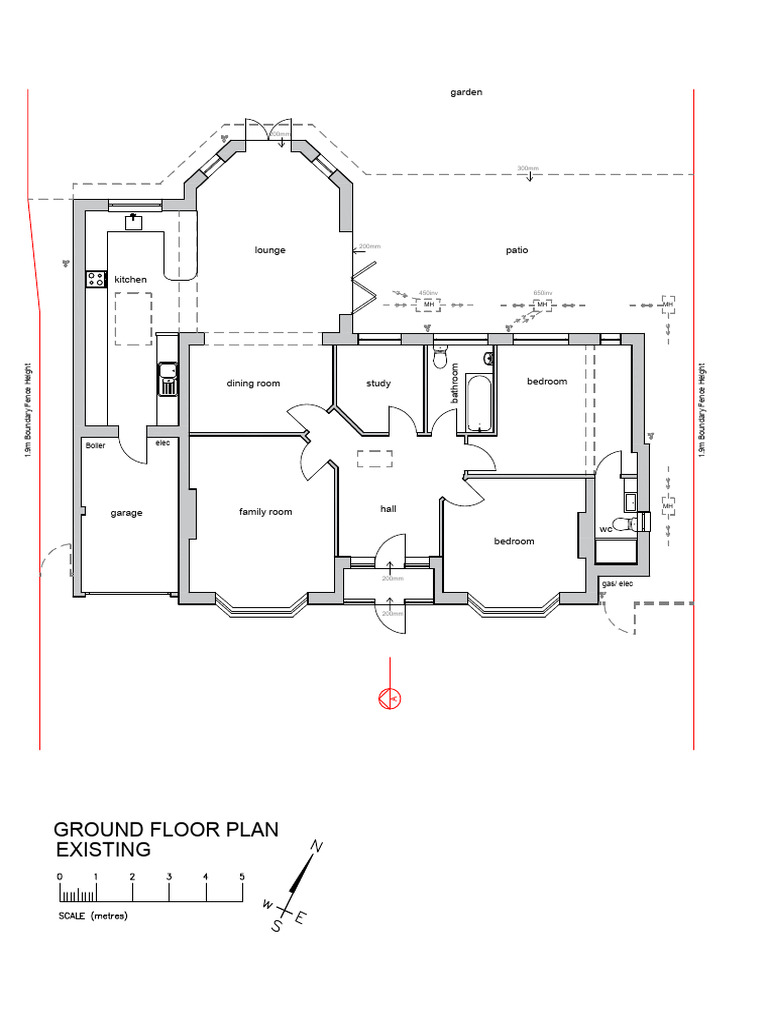 Ground Floor Plan Layout Overview | PDF