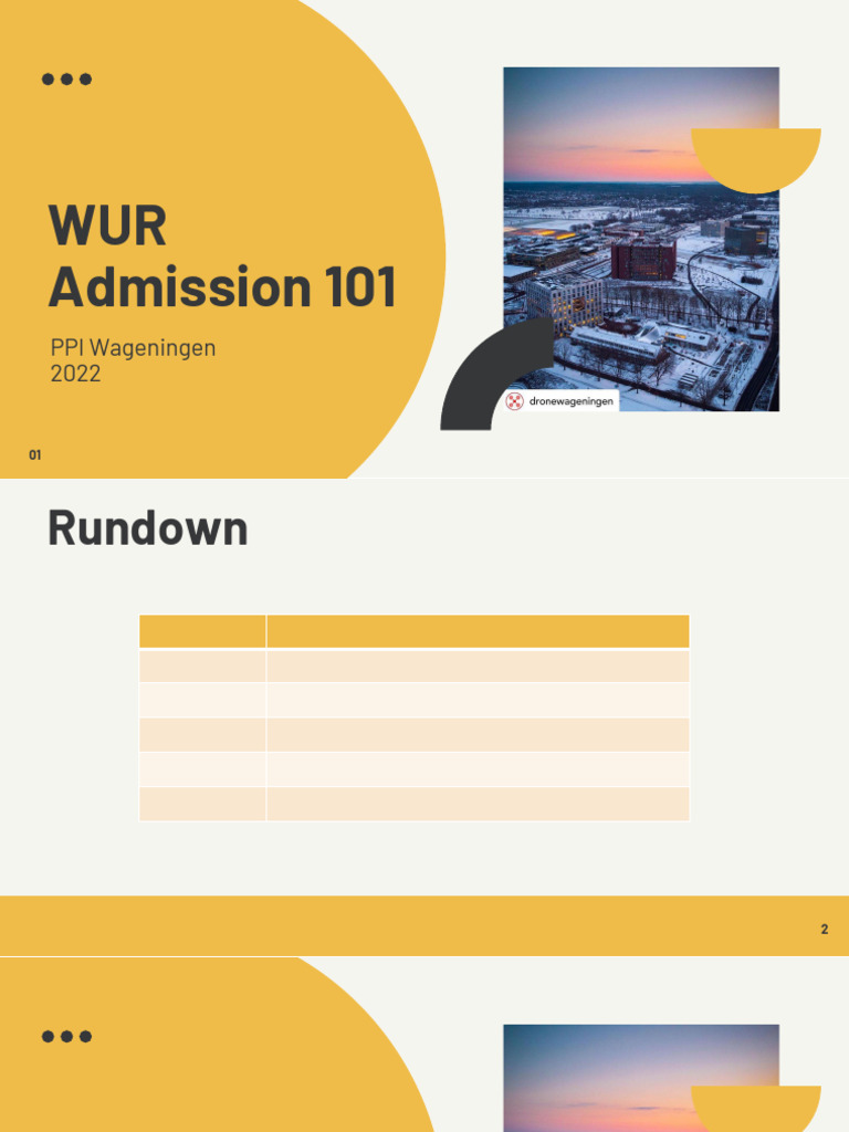 Panduan Pendaftaran WUR 2022 | PDF