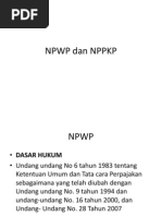 NPWP Dan NPPKP