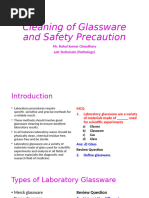 Glassware Safety Risk Assessment Guide | PDF | Occupational Safety And ...