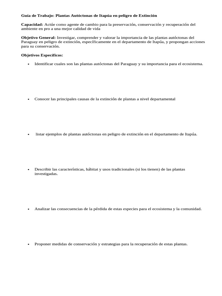 Guía de Trabajo - CECTEC | PDF