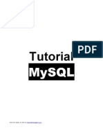 Tutorial MySQL