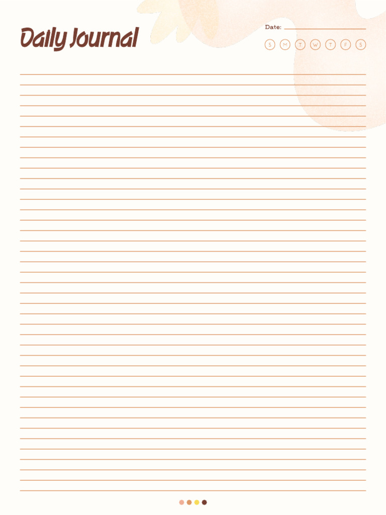 Diary Page | PDF