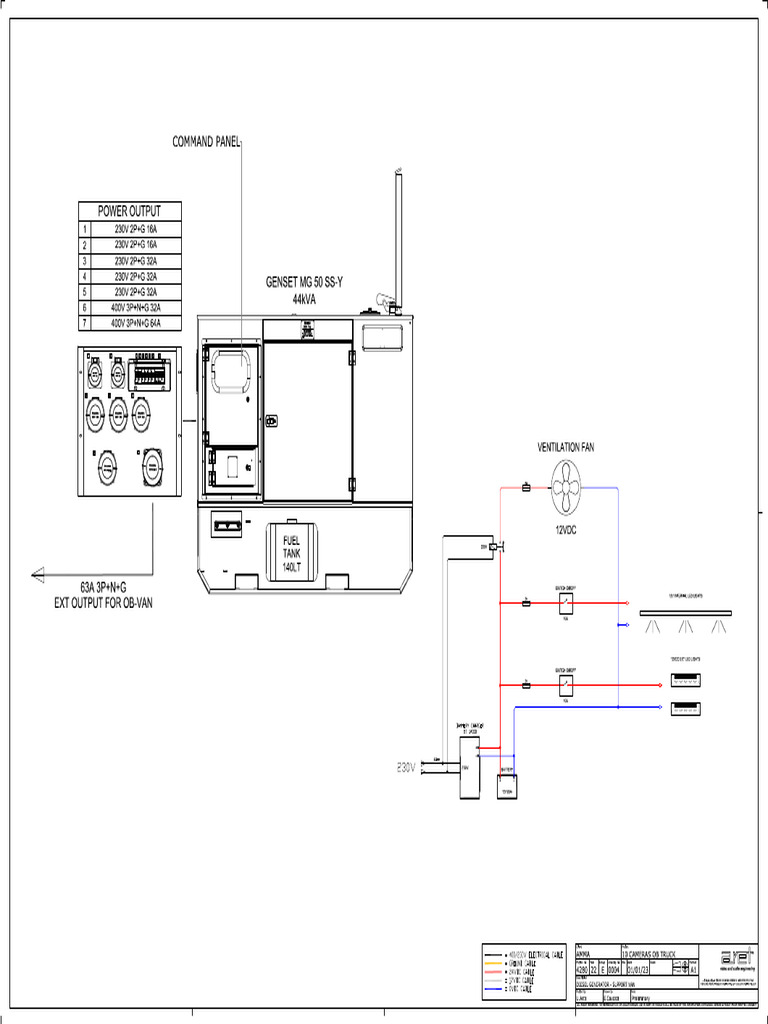 4280 - 22-E04 Diesel Generator | PDF