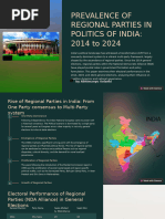 Current Indian Ruling and Opposition Parties | PDF