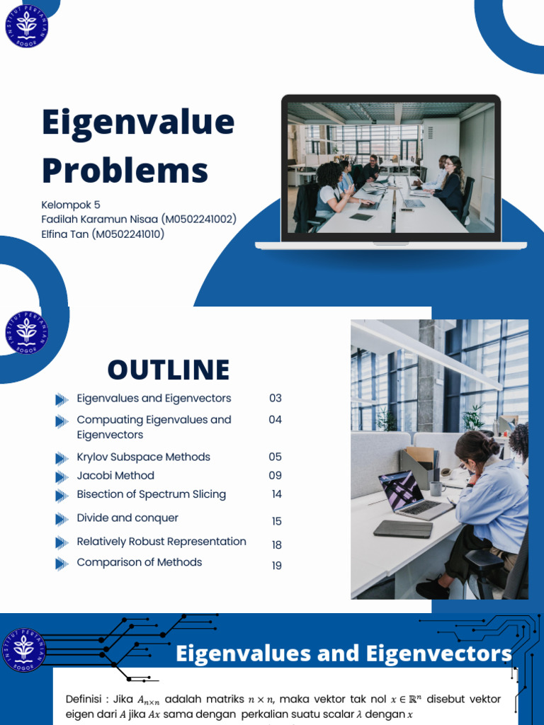 Metode Eigenvalue dan Eigenvector | PDF