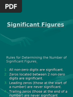 Significant Digits