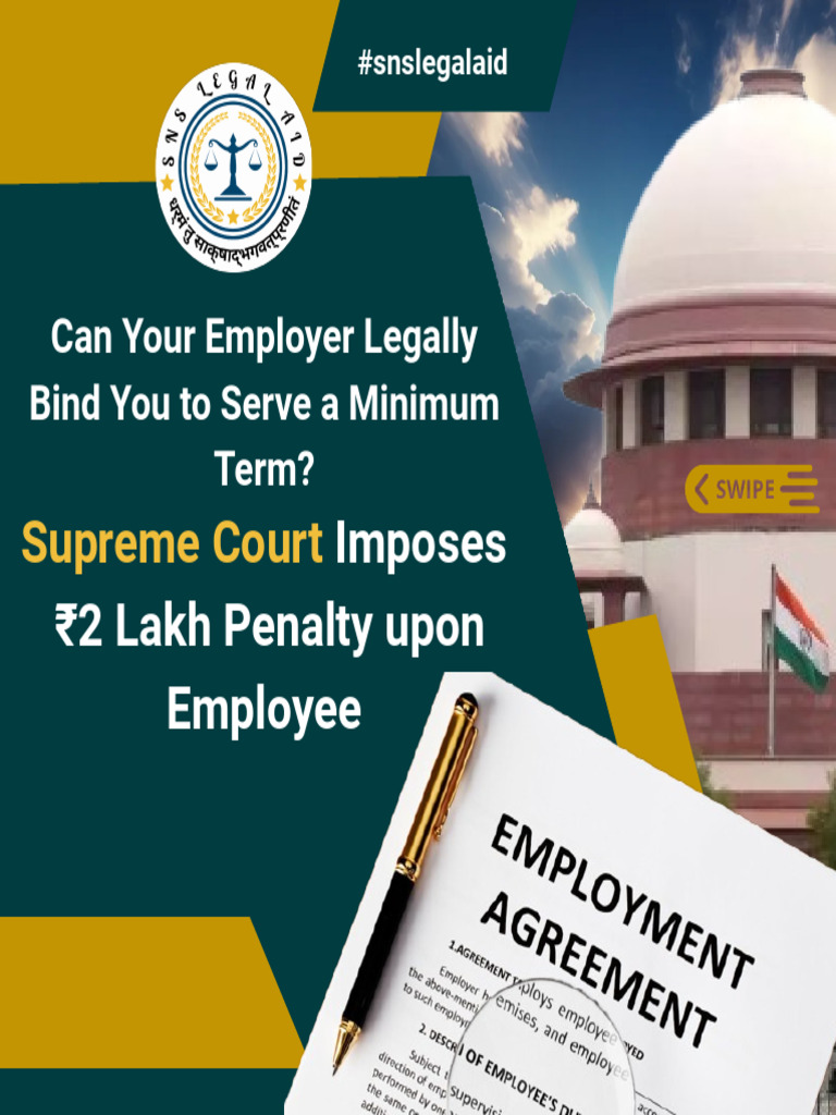 Supreme Court Ruling on Employment Bonds | PDF