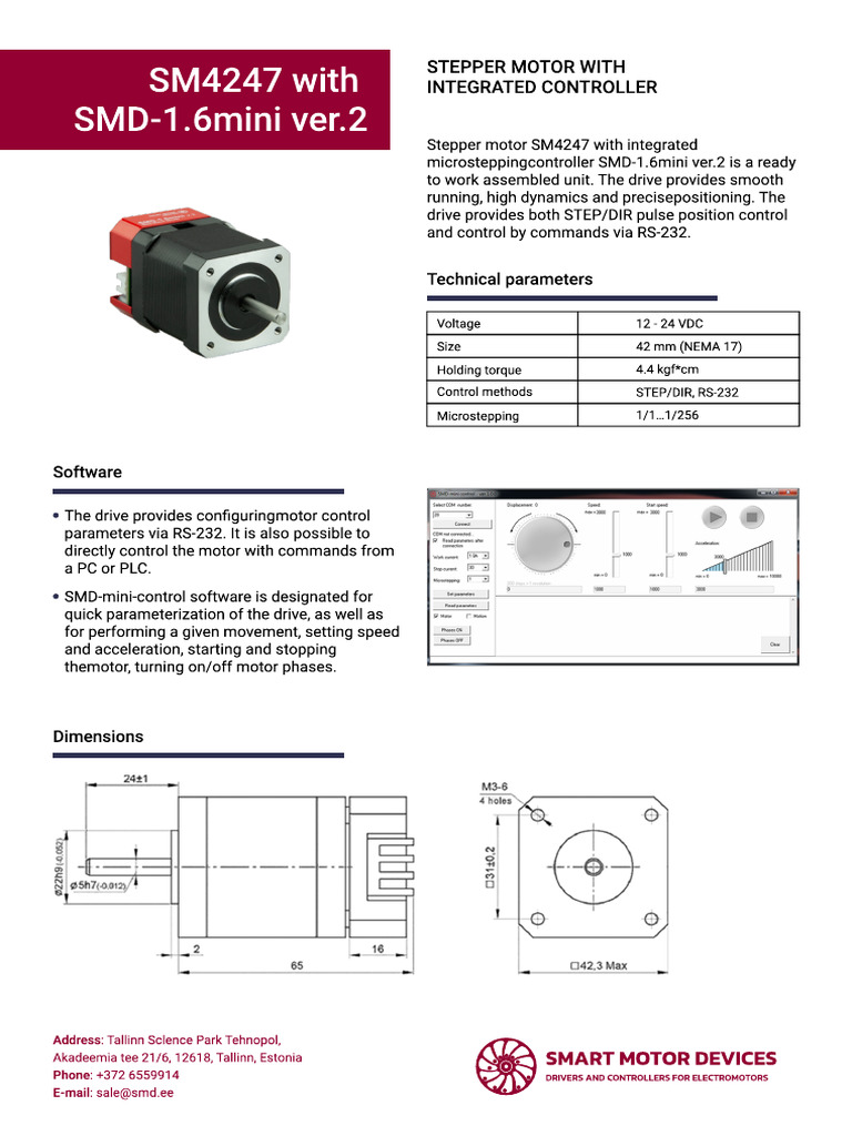 sm4247 With SMD 16mini Ver2 Description | PDF
