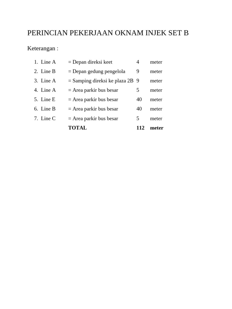 Oknam Injek Set B | PDF