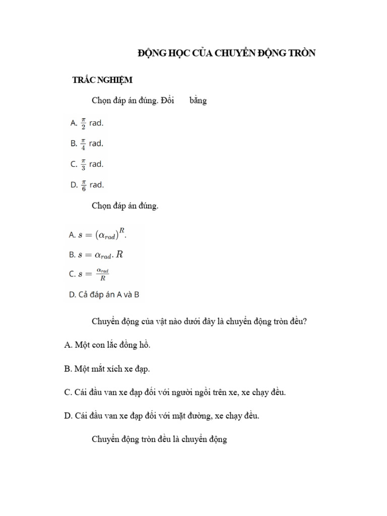 BT TN + TL Bài 20 | PDF