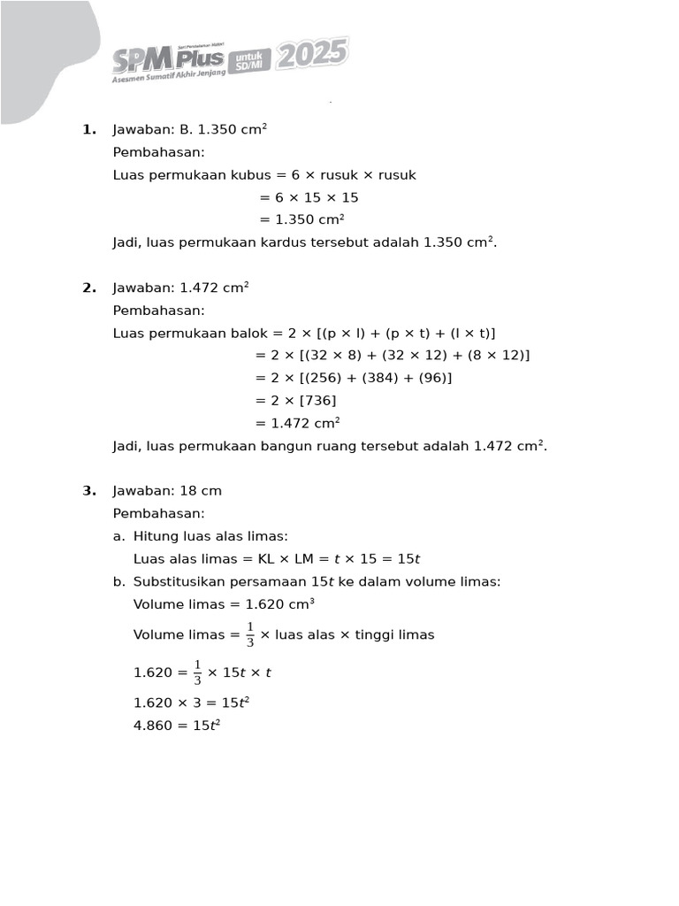 Kunci Jawaban QR Code Halaman 61 | PDF