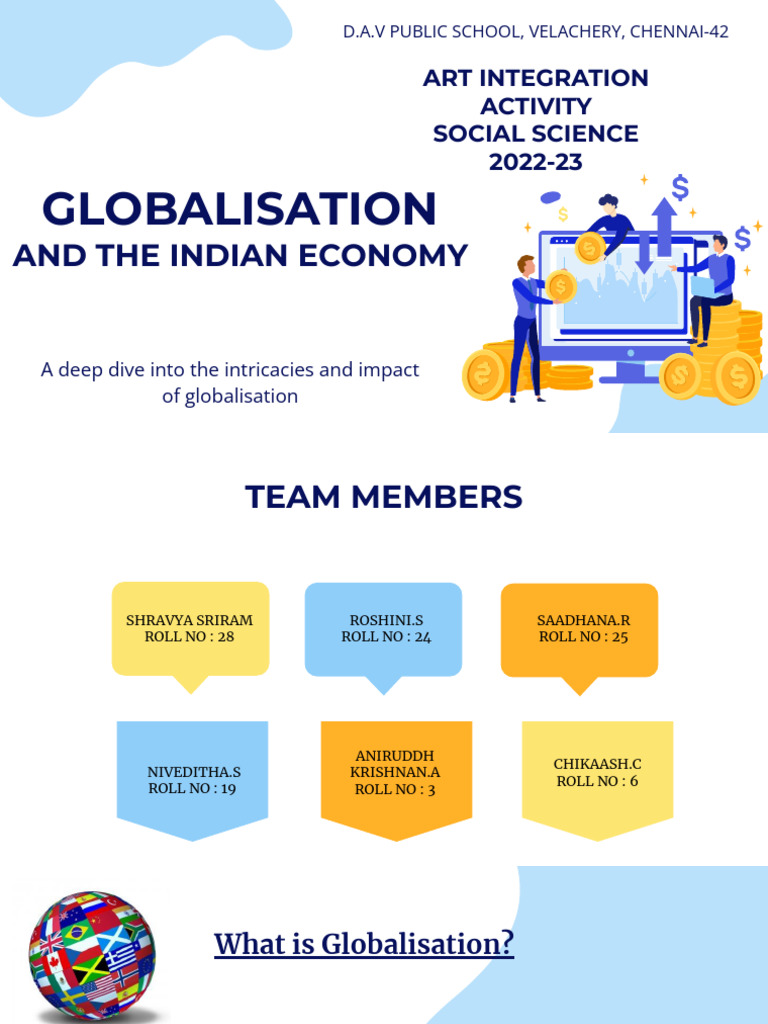 SST Art Integration - Globalisation (GREESHMA) | PDF | Globalization ...