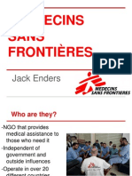 Médecins Sans Frontières: Jack Enders