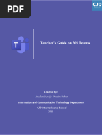 Microsoft Teams User Manual | PDF | Microsoft | Computing