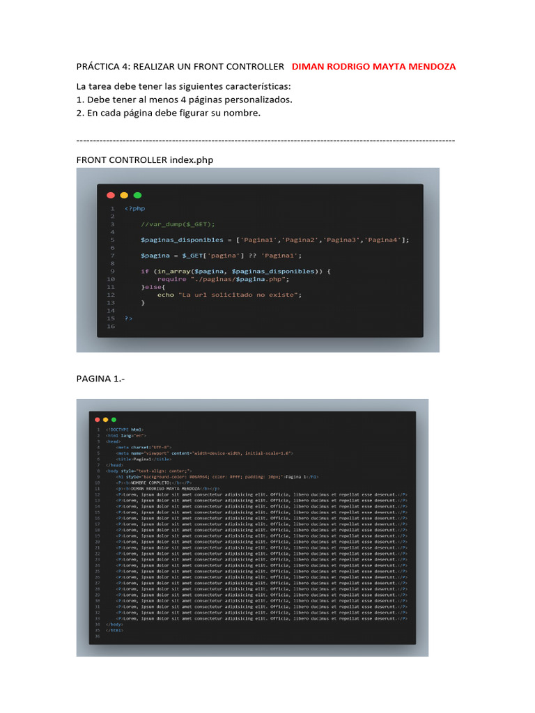 Practica 4 | PDF