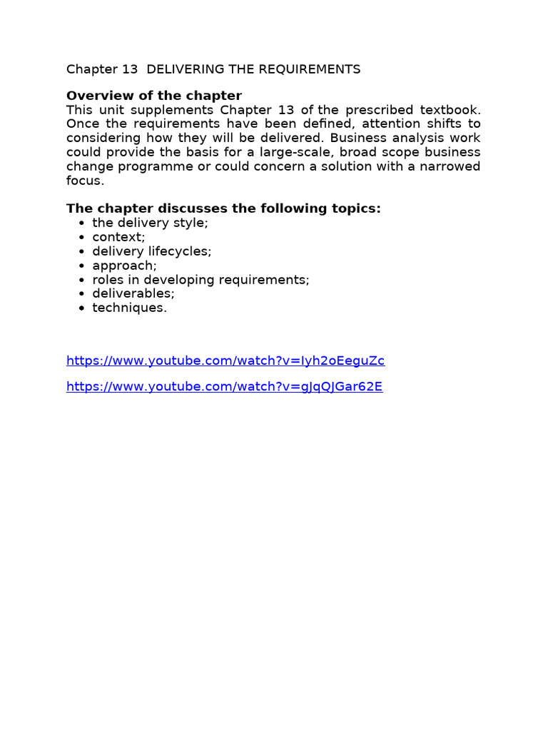 Chapter 13 | PDF