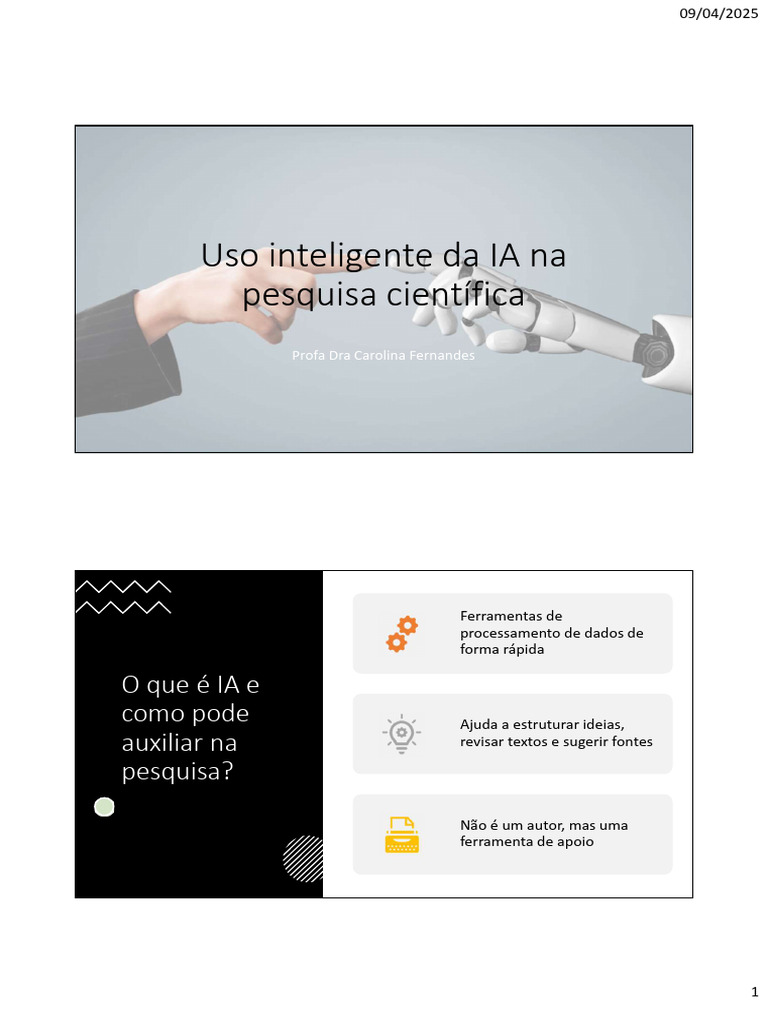 Uso Ético da IA na Pesquisa Científica | PDF | Plágio | Análise de dados