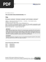 Springer LNCS Word Template | PDF | Te X | Typefaces
