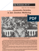 Historische Tatsachen - Nr. 57 - Udo Walendy - F. D. Roosevelts Schritte in Den Zweiten Weltkrieg - 1. Teil (1993, 40 S., Scan)