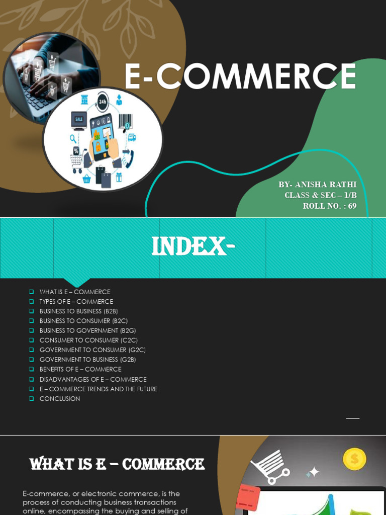 E-Commerce Overview and Trends | PDF | E Commerce | Business Economics