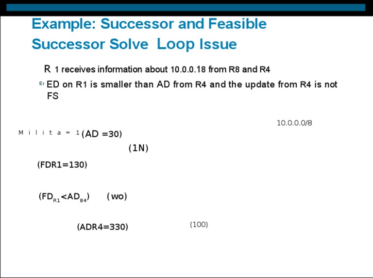 Example: Successor and Feasible Successor Solve Issue | PDF