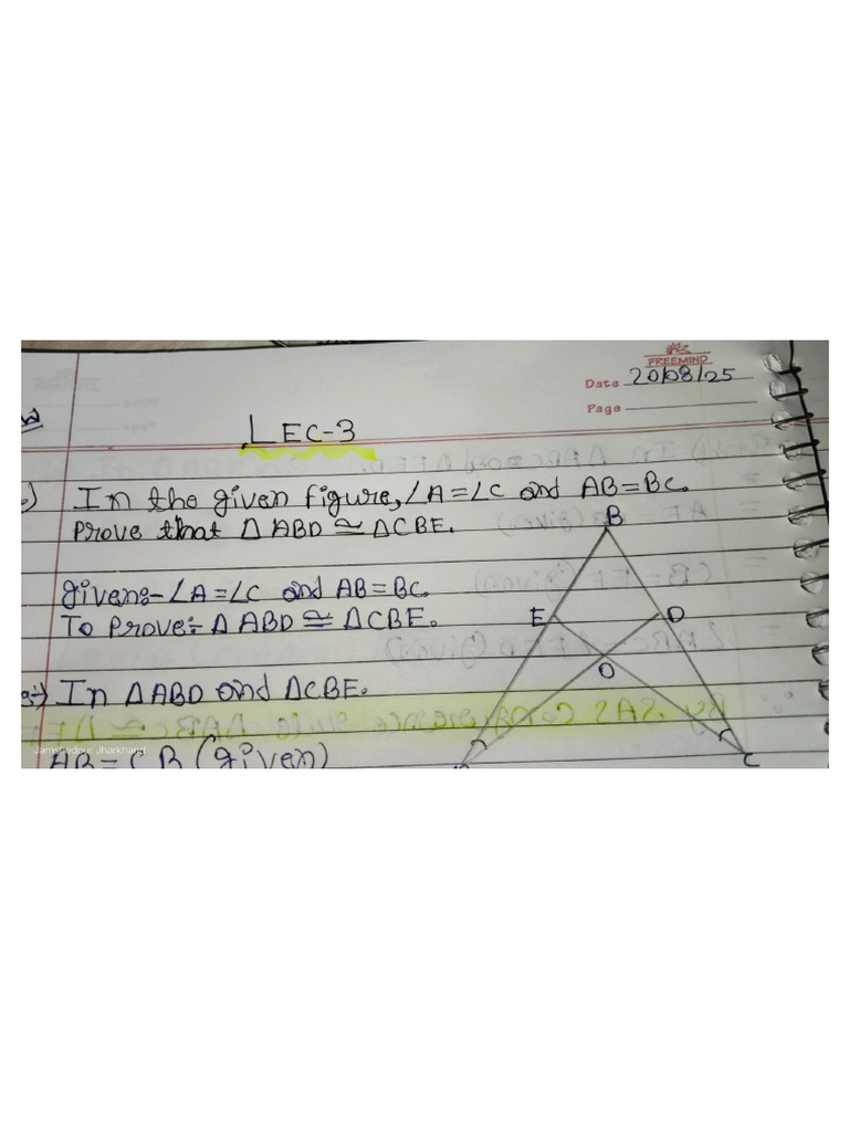 Question Class and Triangles | PDF