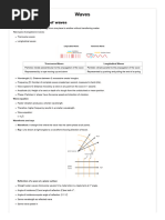 IGCSE Physics Waves Revision Notes | PDF | Waves | Refraction