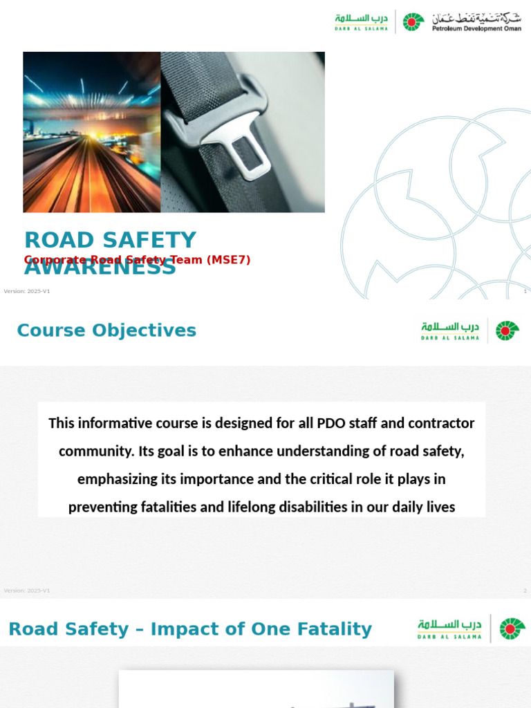 Understanding Road Safety Awareness | PDF | Traffic Collision | Road ...