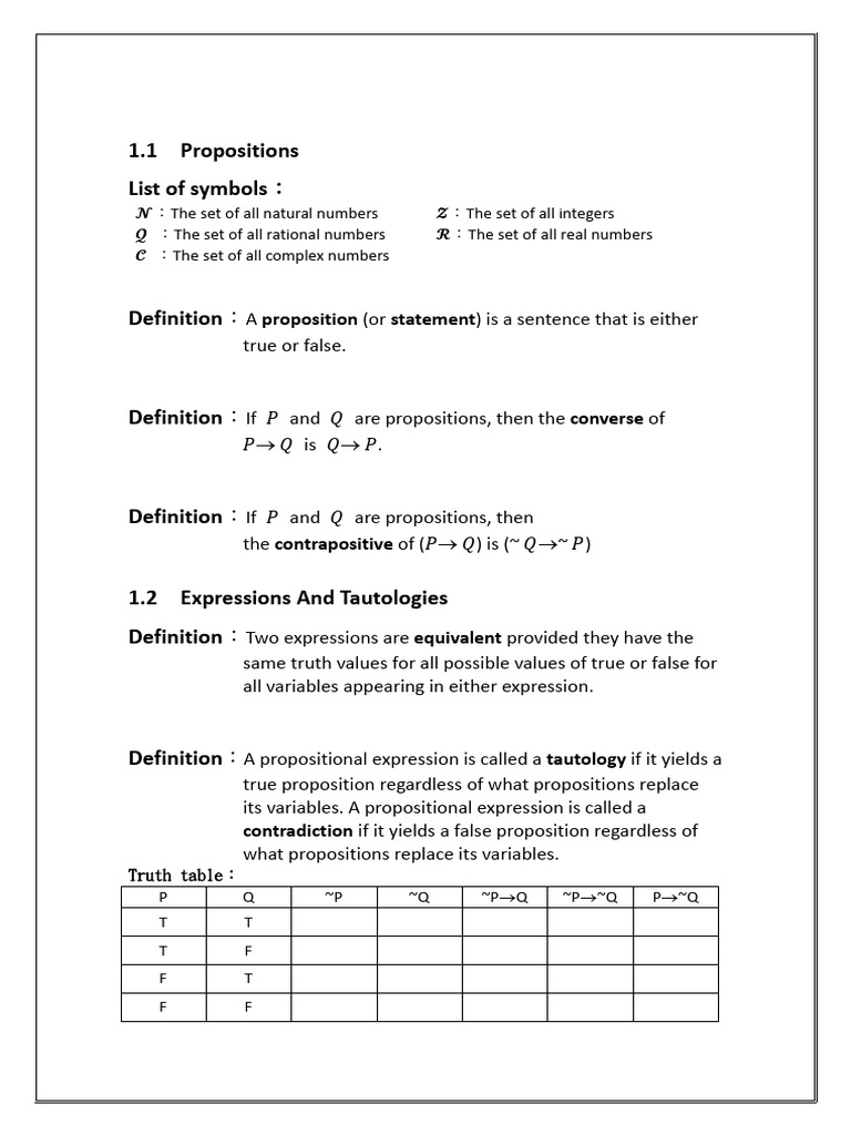 Logic and Proofs in Mathematics | PDF | Syntax (Logic) | Metalogic