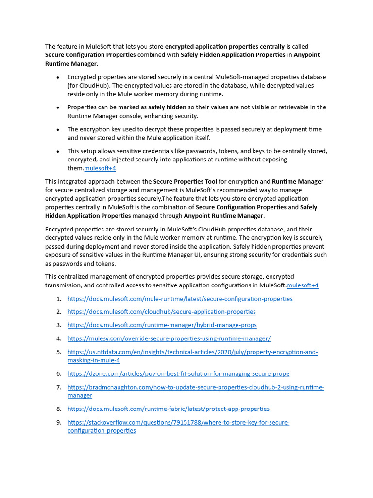 The Feature in MuleSoft That Lets You Store Encrypted Application ...