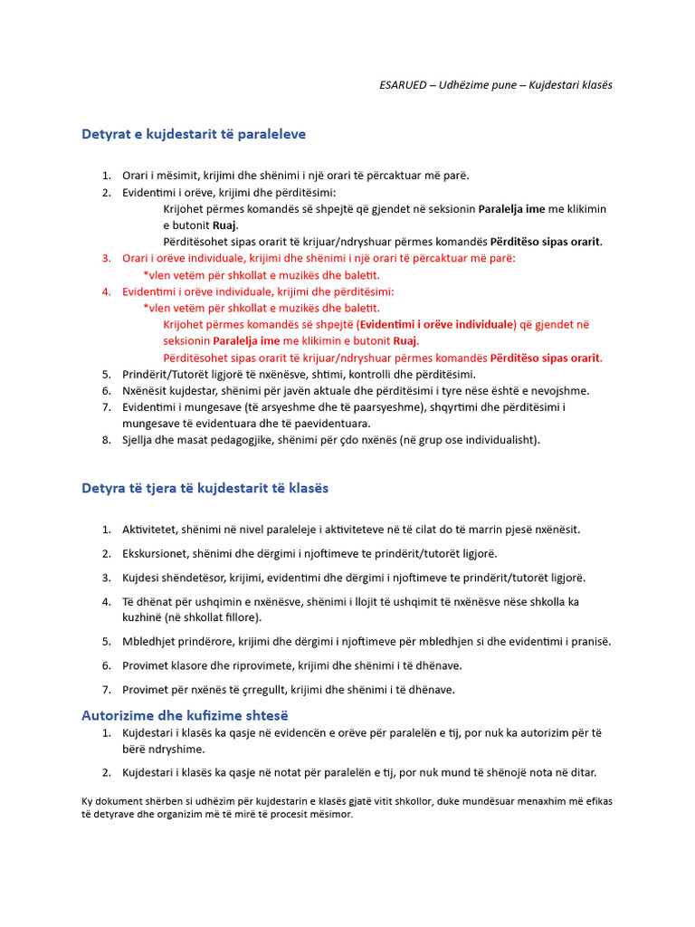 Mësues | PDF